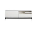 MOGEN Sideboard  Buffet 185cm - White & Black