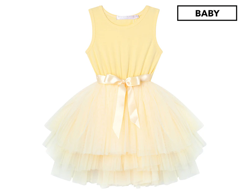 Designer Kidz Baby Girls' My First Tutu Dress - Yellow