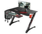 Eureka GD-4301 Gaming Office Desk & ONEX GX2 Gaming Office Chair Set Bundle - Black/Blue