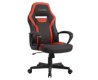 Eureka GD-4301 Gaming Office Desk & ONEX GX1 Gaming Office Chair Set Bundle - Black/Red