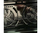 Domain Stainless Steel Fascia 9 Function Dual Fuel Freestanding Cooker - 900mm