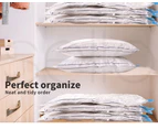 Vacuum Storage Bags Save Space Seal Compressing Clothes Quilt Organizer Saver