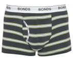 Bonds Men's Guyfront Trunks - Charcoal Stripe
