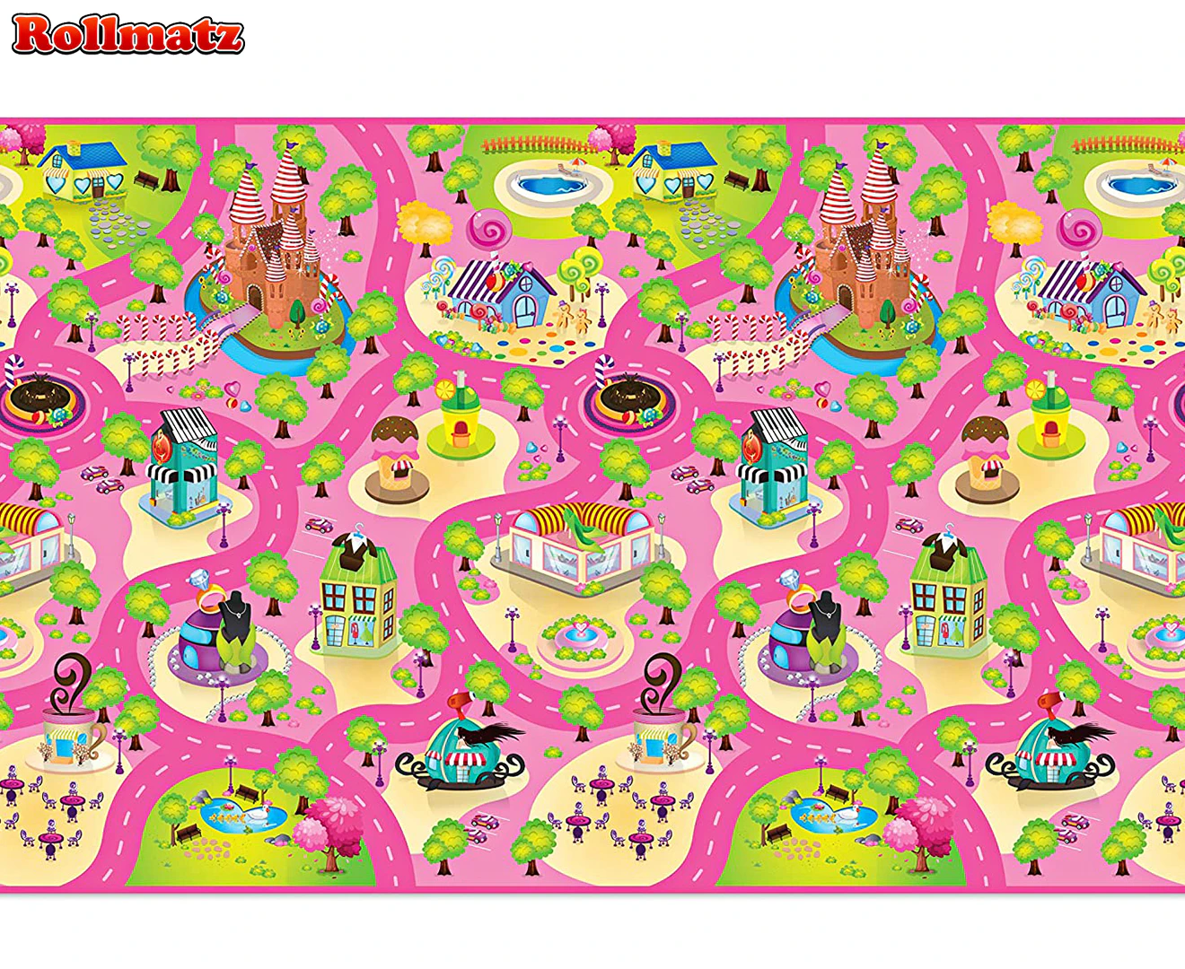 Rollmatz Kids Baby 120x200cm Candyland Play Mat