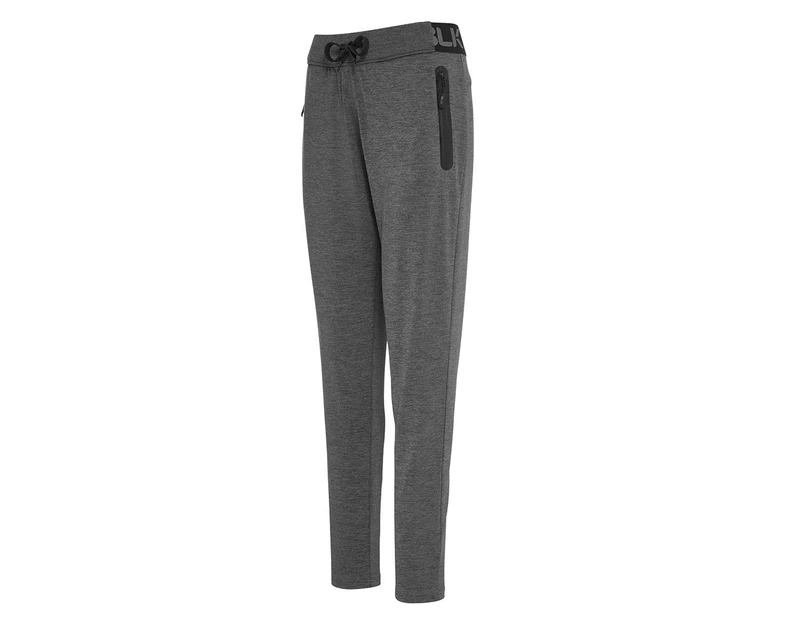 BLK Women's Lifestyle Tapered Training Trackpants / Tracksuit Pants - Charcoal