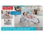 Fisher-Price Deluxe Infant-to-Toddler Rocker - White/Multi