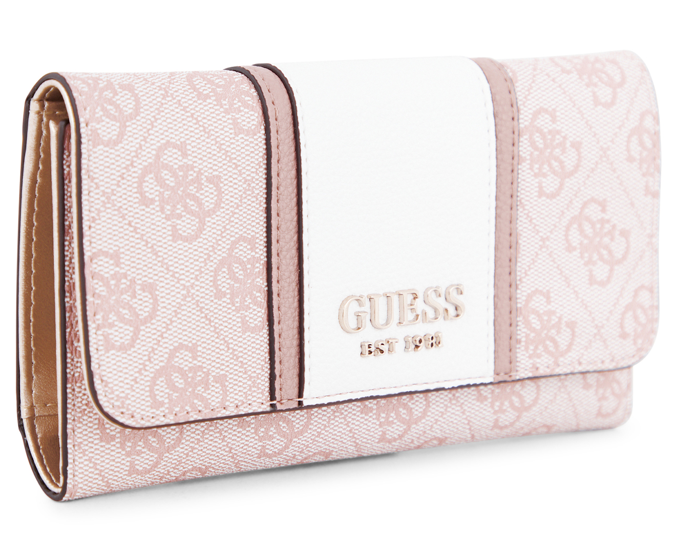 GUESS Handbags : Buy GUESS Blush Pink Cathleen Handbag Online