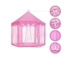 Kids Princess Castle Play Tent Hexagonal Play House Outdoor Indoor Playhouse Pink 3