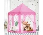 Kids Princess Castle Play Tent Hexagonal Play House Outdoor Indoor Playhouse Pink 5