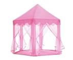 Kids Princess Castle Play Tent Hexagonal Play House Outdoor Indoor Playhouse Pink 7
