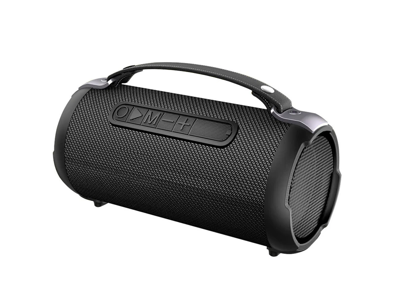 Sansai Dust Resistant Portable Bluetooth Speaker Speaker USB Aux In Stereo Black