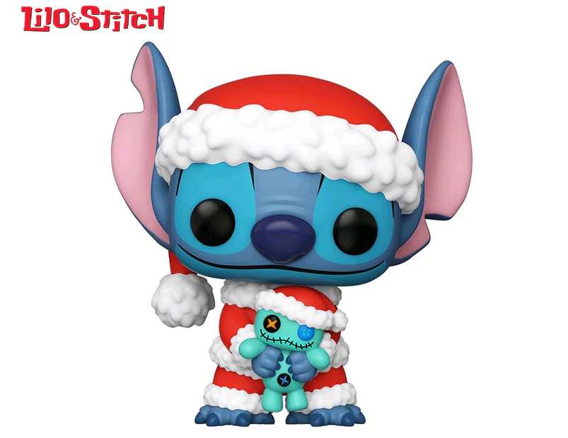 POP! Disney Santa Stitch w/ Scrump Vinyl Figure