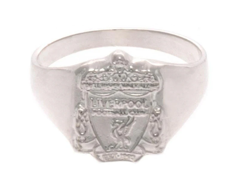 Liverpool FC Sterling Silver Ring (Silver) - TA1637
