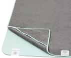 Gaiam 61x173cm Yoga Mat / Fitness Towel - Folkstone Grey 3