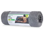 Gaiam 61x173cm Yoga Mat / Fitness Towel - Folkstone Grey