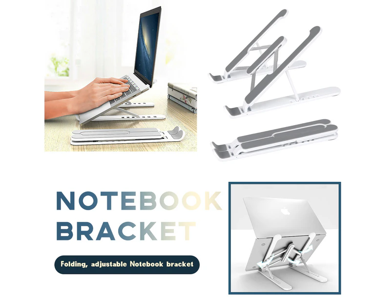Adjustable Folding Notebook Bracket Stand Portable Laptop Tablet Holder Mount