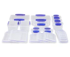 Sistema Klip-It Storage Set 10-Pack - Clear/Blue