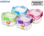 Sistema To Go 400mL Snacks Storage Container - Clear/Randomly Selected