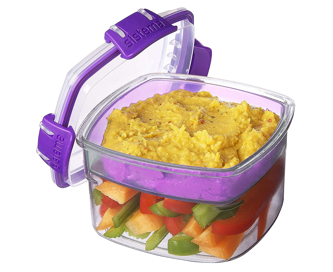 Sistema To Go 530mL Breakfast Container - Clear/Randomly Selected