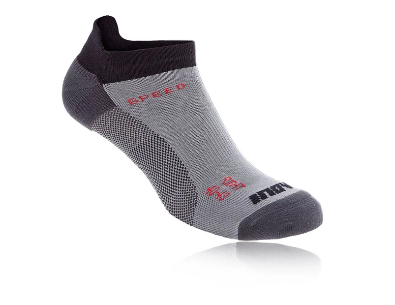 Inov8 Speed Low Unisex Grey Black Running Training Anklet Socks