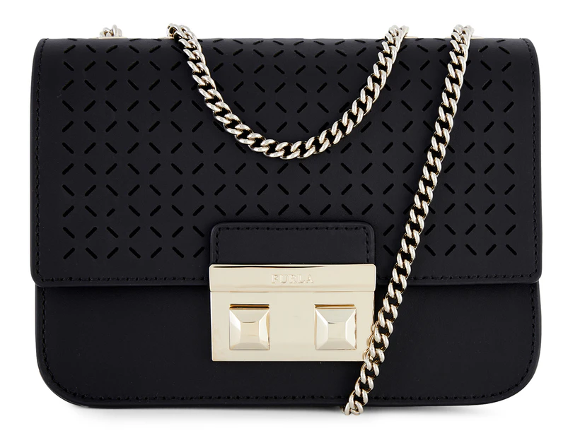 Furla Black Bag Bella Luxury Bags  Wallets on Carousell