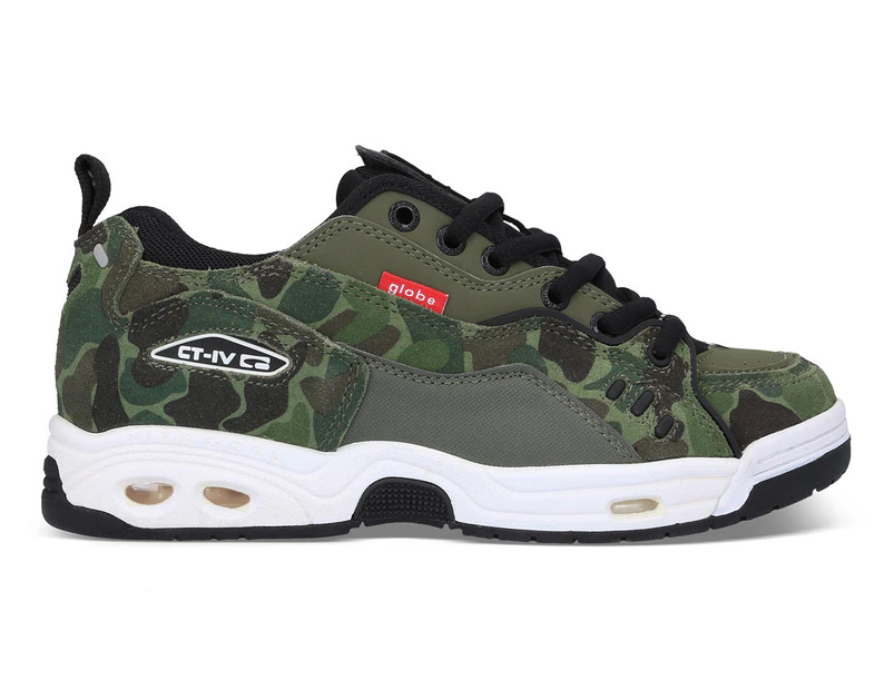 Globe Unisex CT-IV Classic Sneaker - Green/Camo/White