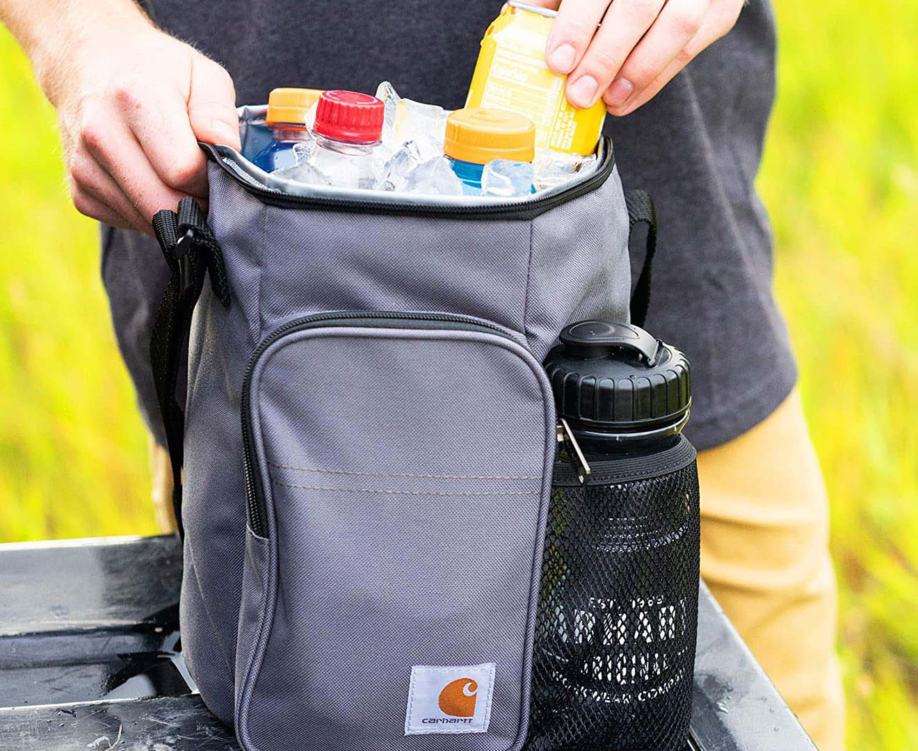 carhartt vertical lunch cooler