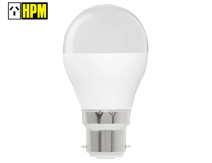 HPM 4W LED G45 BC (B22) Globe - White/Clear