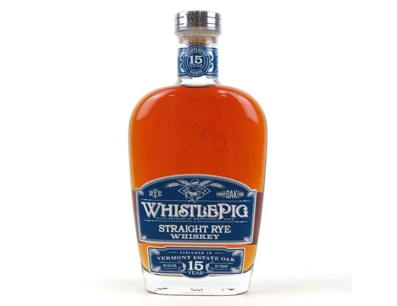 Whistle Pig 15 Year Old Rye Whiskey 750ml @ 46% abv