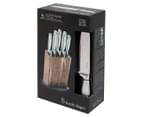 Stanley Rogers 6-Piece Acacia Knife Block Set - Natural/Black/Silver 3