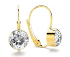 Boxed 2pc Set Embellished with Swarovski® crystals-Gold/Clear