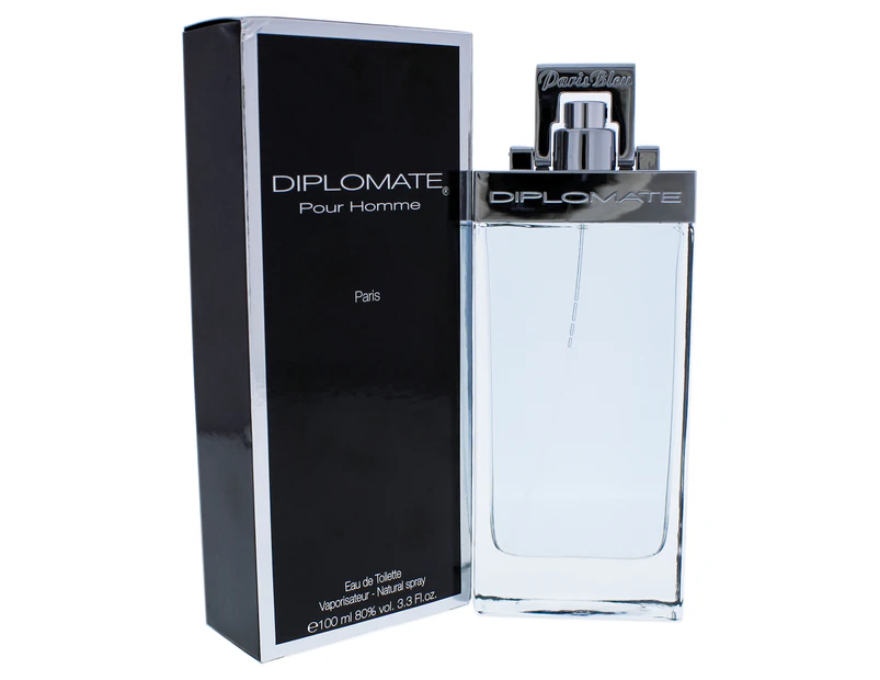 Diplomate Pour Homme by Paris Bleu for Men - 3.3 oz EDT Spray