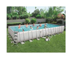 Bestway 9.56m x 4.88m x 1.32m Power Steel™ Frame Pool with 2000gal Sand Filter - 56625