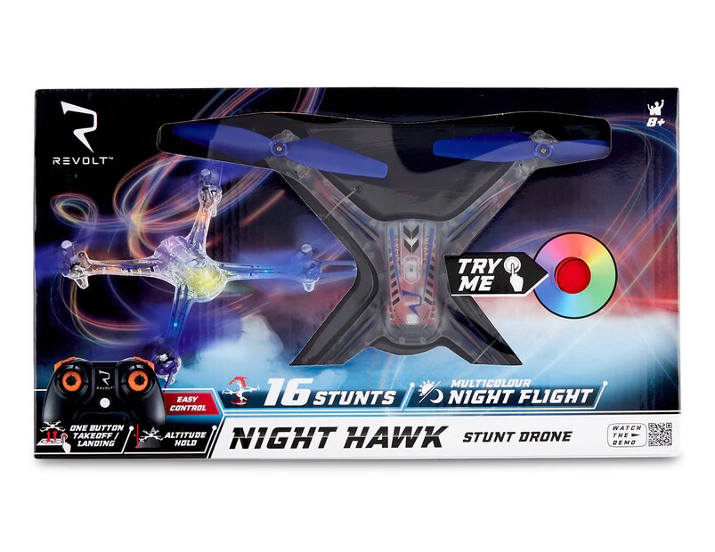 Revolt Radio Control Night Hawk Stunt Drone
