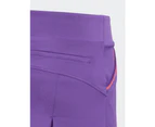 Adidas JR Girls Solid Back Pleat Skort - Active Purple