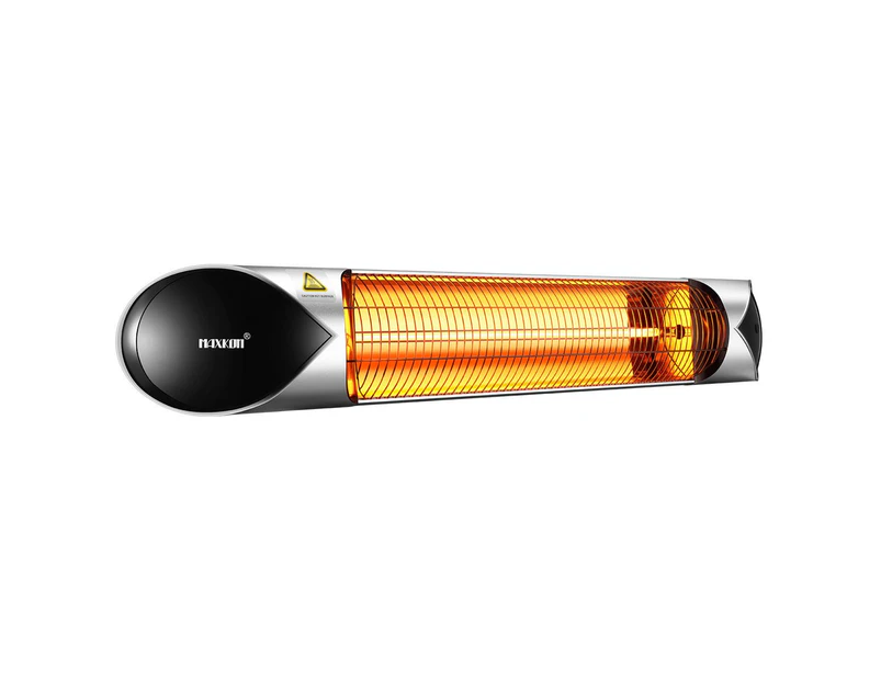 New Maxkon 2500W Carbon Fibre Infrared Heater Instant Heat Outdoor Patio Strip Heater Remote Control