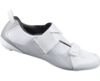 Shimano TR501 Triathlon Bike Shoes White - White