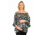 Easfit Bell Sleeve Maternity Top