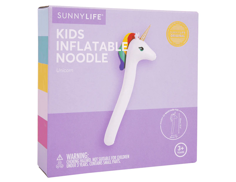 Sunnylife Kids' Inflatable Unicorn Noodle