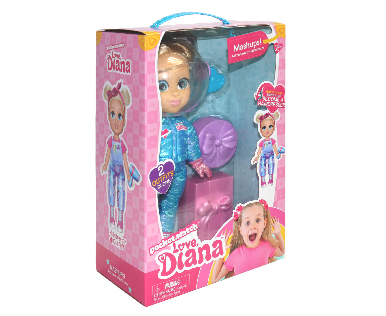 Love Diana Mashup Doll Astronaut X Hairdresser Nz