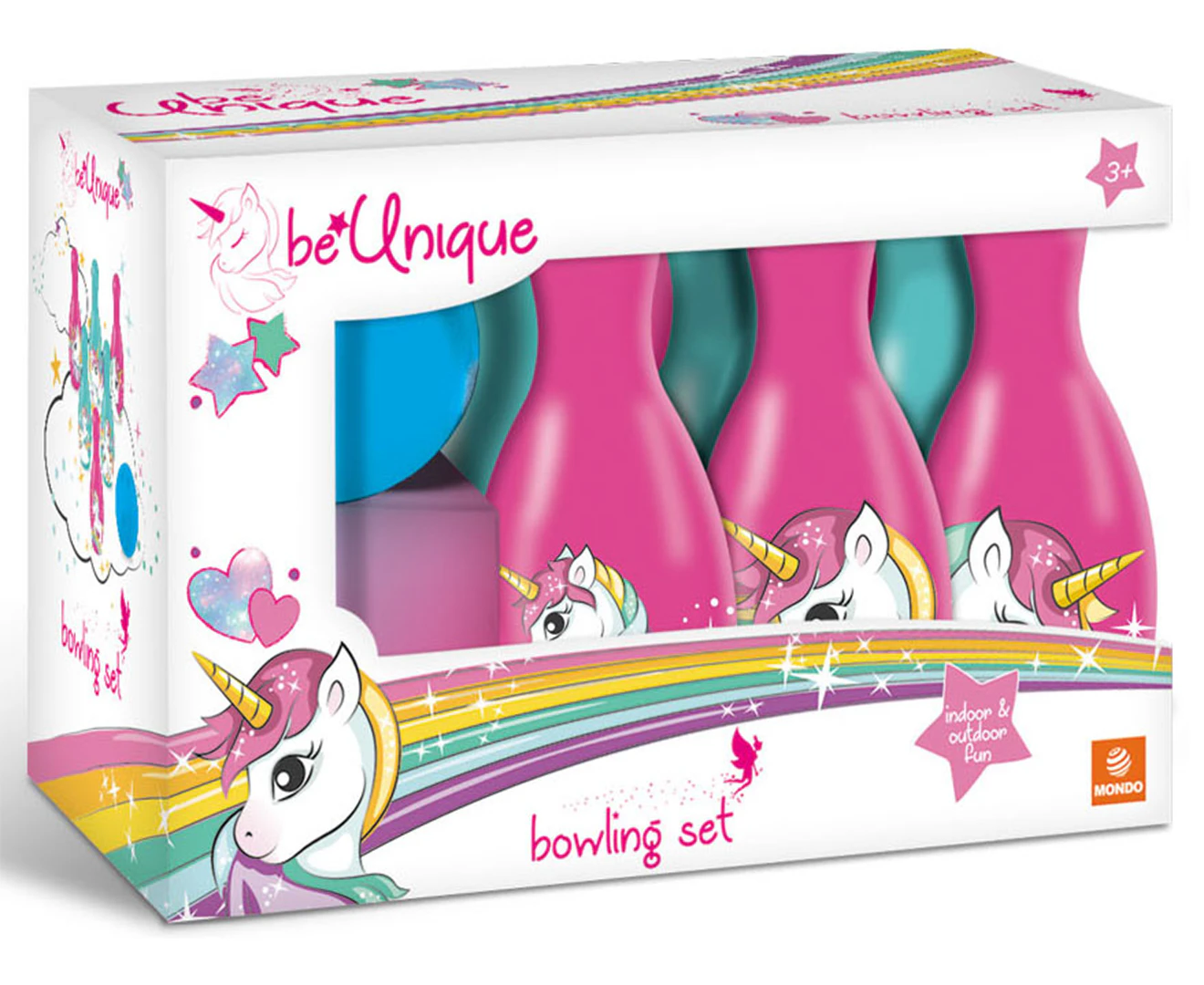 Unicorn Bowling Set