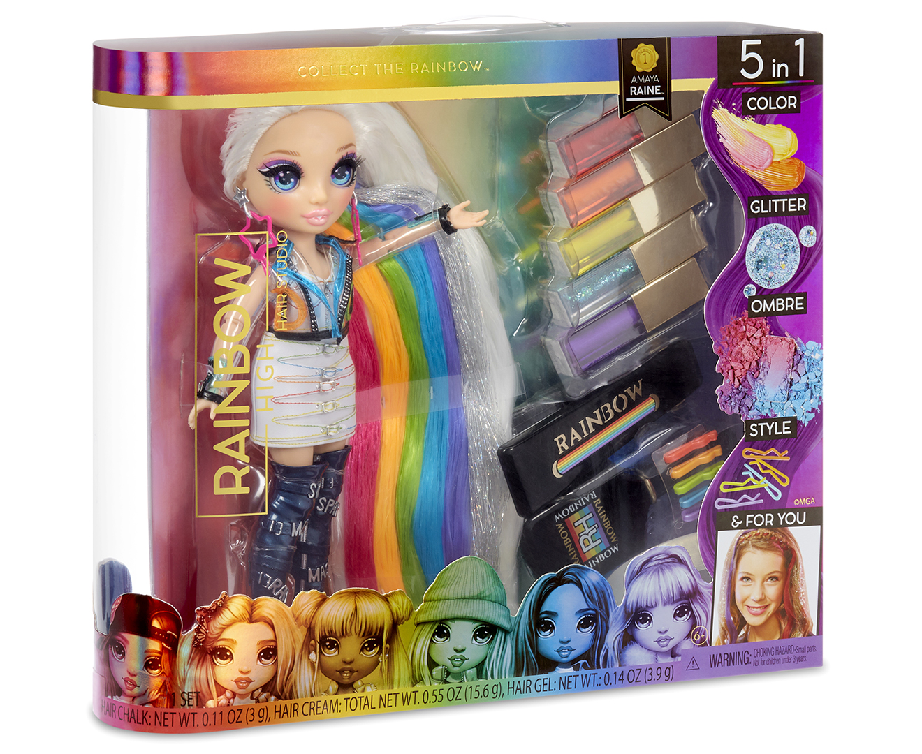 Rainbow High 5-in-1 Hair Studio | Catch.com.au