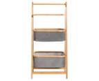 Ortega Home 3-Tier Storage Unit / Ladder