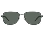 Polaroid Men's PLD2042/S Pilot Polarised Sunglasses - Dark Ruthenium/Havana/Green 1