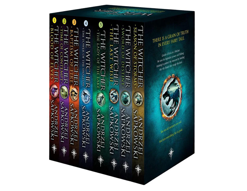 The Witcher 8-Book Box Set by Andrzej Sapkowski