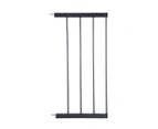Levede Baby Safety Gate Adjustable Pet Stair Barrier 30cm Door Extension Black
