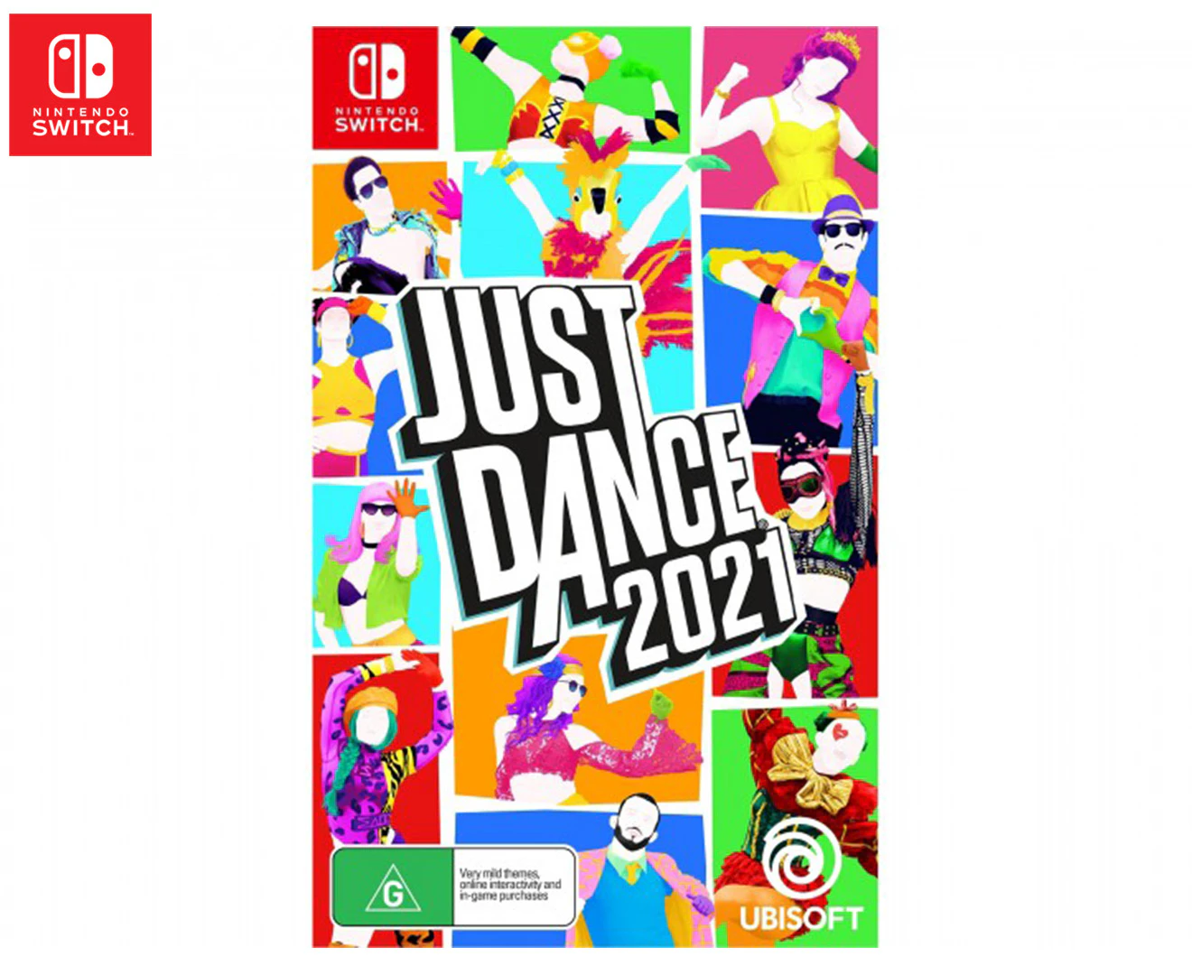 Nintendo Switch SWI Just Dance 2021 Ubisoft Music & Dance/Party 3D Video Game