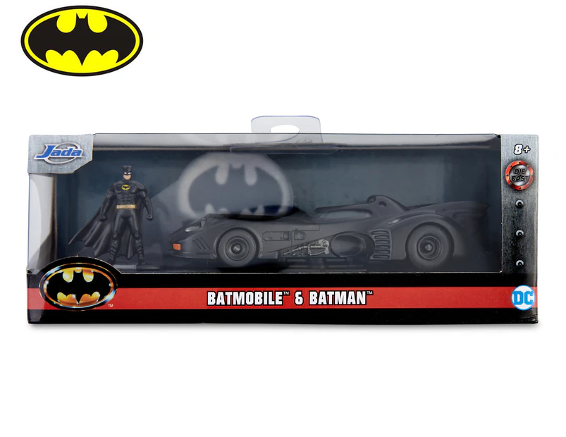 DC Comics 1989 Batmobile & Batman 1:32 Die-Cast Figure