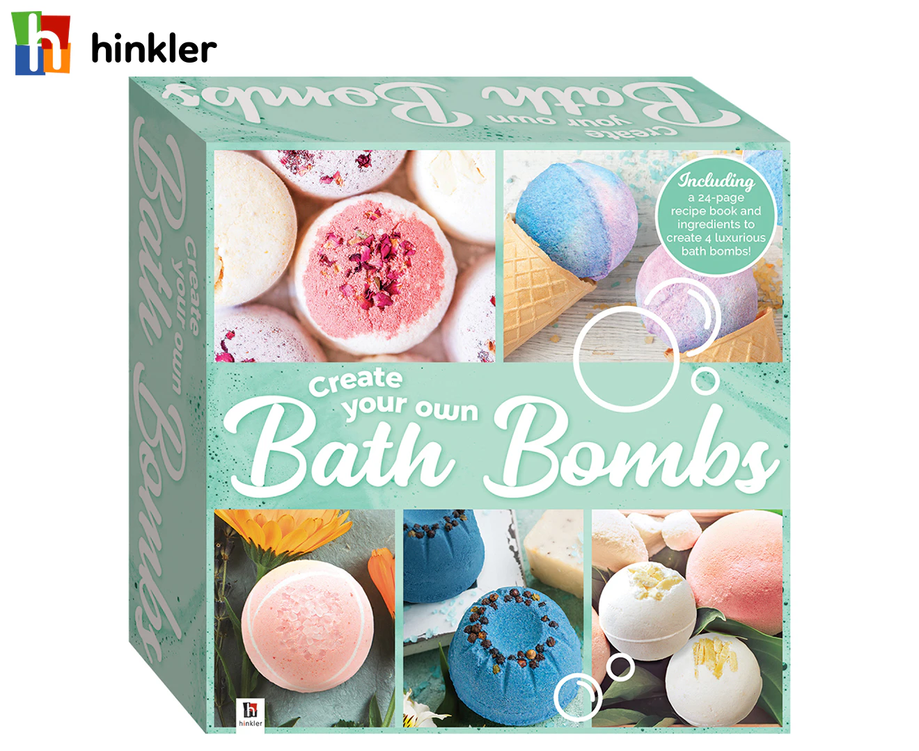 Craft Maker Create Your Own Bath Bombs Box Set Craft Kit DIY Hobby Project