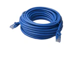 Cat 6a UTP Ethernet Cable, Snagless - Blue